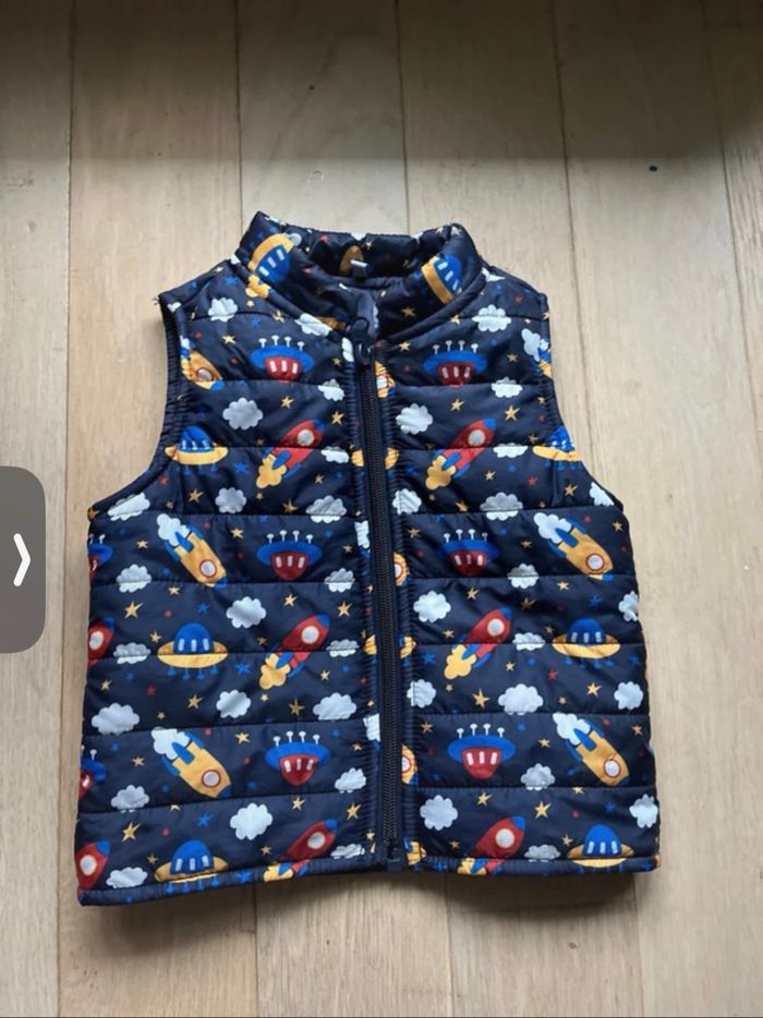 Lot de 2 doudounes sans manches bébé - 18/24 mois & 24 mois - photo numéro 5