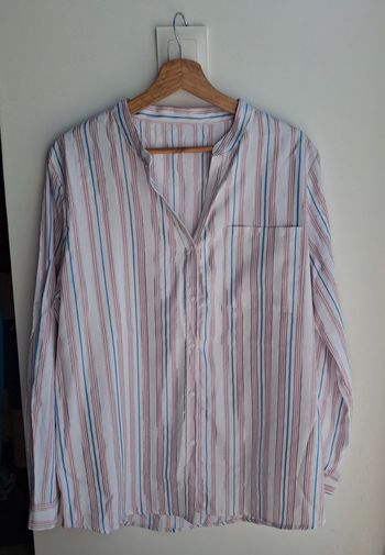 Chemise à rayure femme