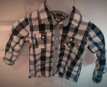 Chemise garçon lulu castagnette 18 mois