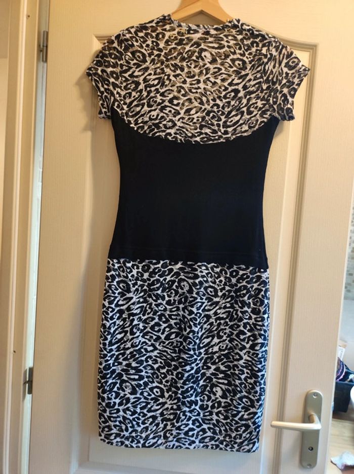 robe morgan cintrée zèbre panthere - photo numéro 4