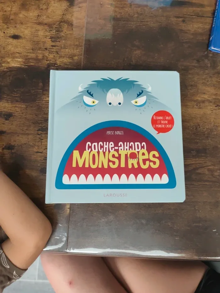 📚 Livre enfant “Cache-cache monstres”  Larousse Jeunesse