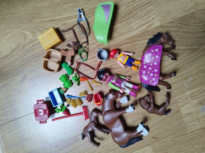 Lot cheval playmobil