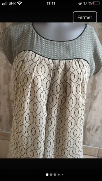 Magnifique robe en 36 de la boutique NafNaf excellent état