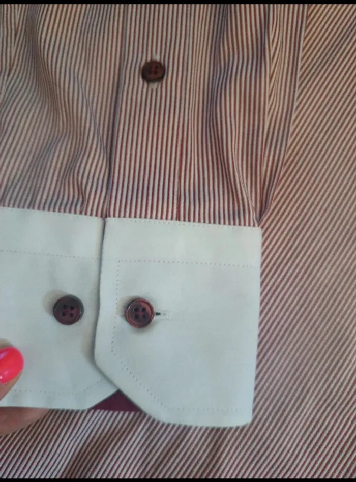 Chemise manche longue homme en taille M de chez marco serussi. - photo numéro 3