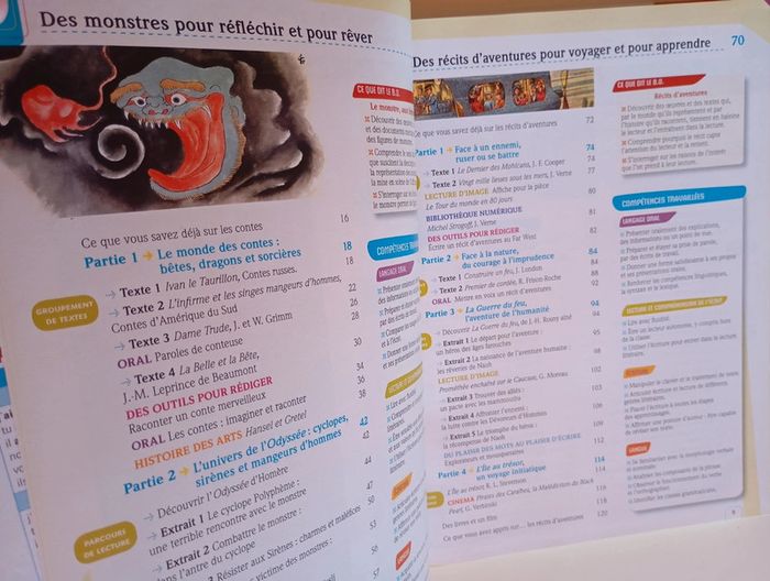 Manuel Français 6è : Passeur de textes (2016) - photo numéro 3