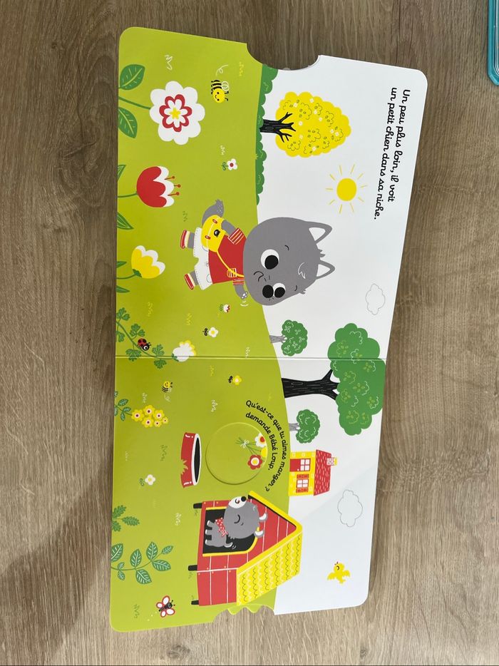 Livre bébé loup qui mange quoi? - photo numéro 4