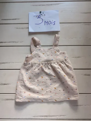 Robe bébé fille 3 mois