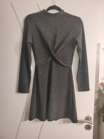 Robe noir à paillettes Kiabi XS
