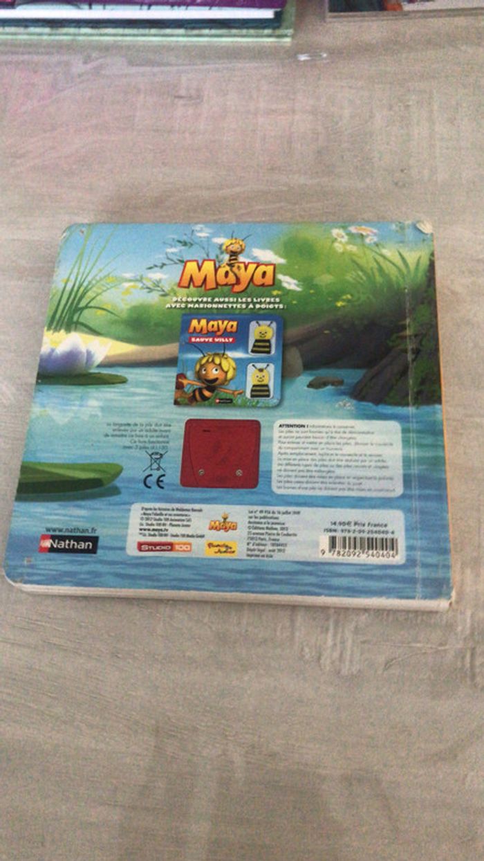 Livre sonore Maya l’abeille - photo numéro 3