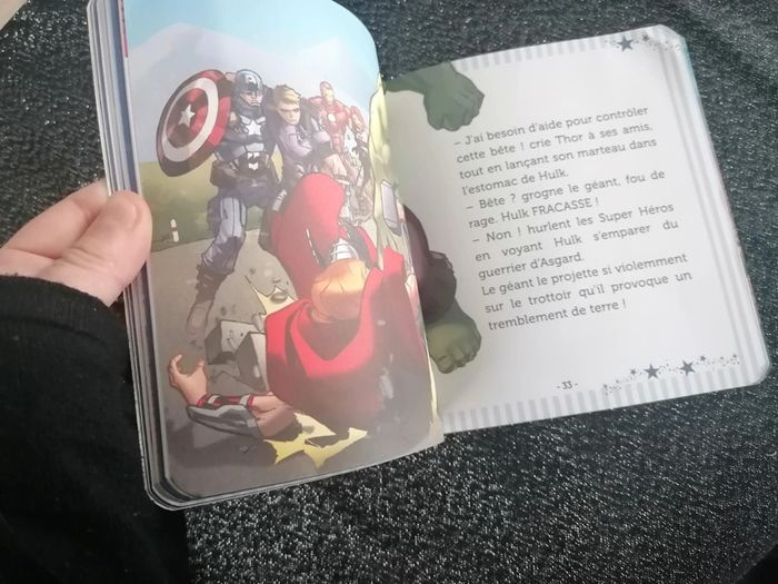 Livre Marvel Avengers histoires pour s'endormir #livres_krocaro - photo numéro 7