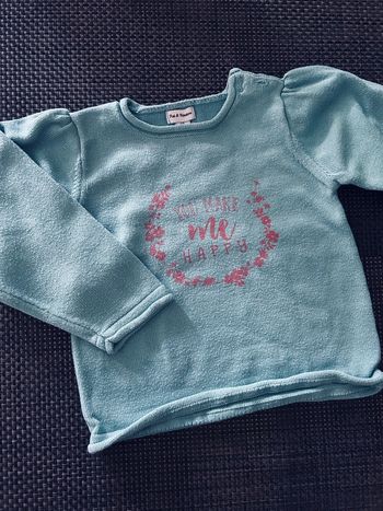 Pull petite fille