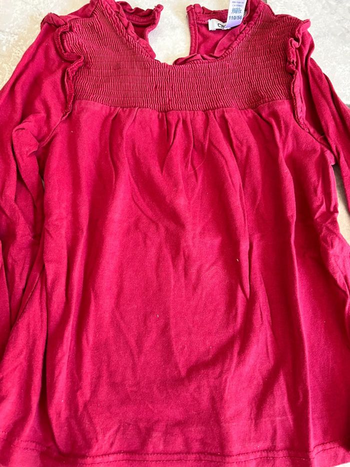 Lot 2 t shirts manches longues 5 ans - photo numéro 2