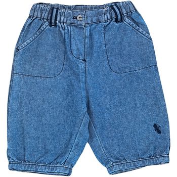 Short 6 mois en jean Petit Bateau