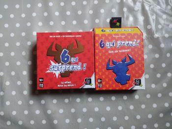 Jeu "6 qui surprend + 6 qui prend" neuf sous blister (d'autres jeux dans mon dressing)