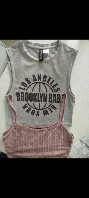 #kytieXSfemme. 1 débardeur et 1 top court taille XS