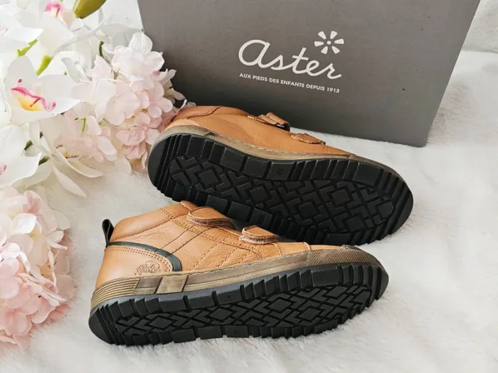 Bottes Bottines Cuir Scratch Aster T34 - photo numéro 2