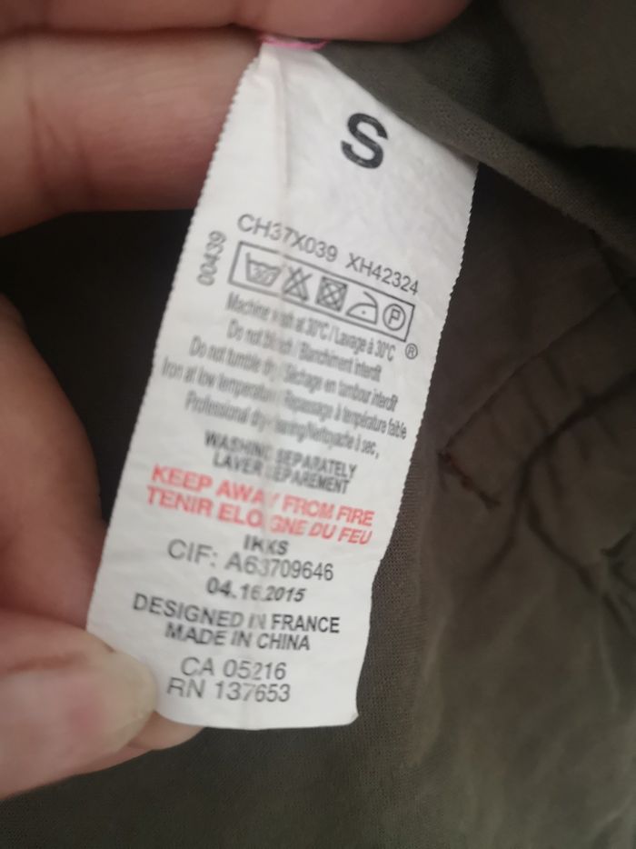 Veste 3/4 avec capuche enfant - photo numéro 8