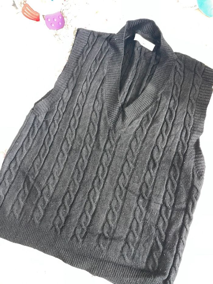Pull sans manche