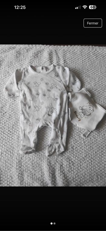 Pyjama 1 mois