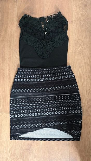 Debardeur shein + jupe mosquitos 36 S