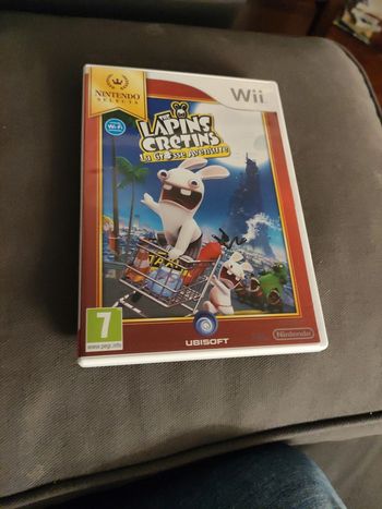 Lapin crétin la grosse aventure nintendo wii