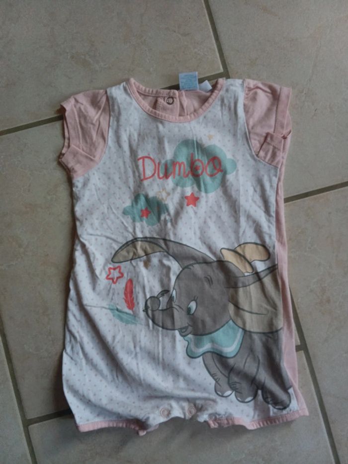 Combi-short Disney 12 mois