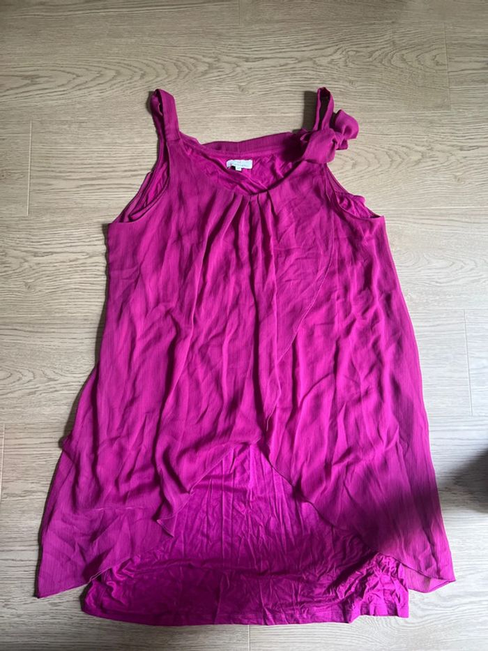 Robe rose fuschia bon état chic Jacqueline riu 46