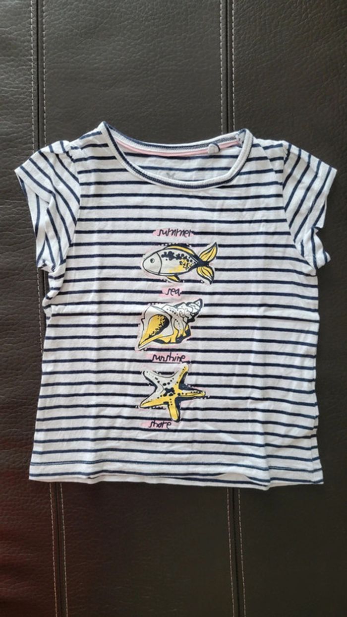 Lot tee-shirts été fille 2-4 ans - photo numéro 6