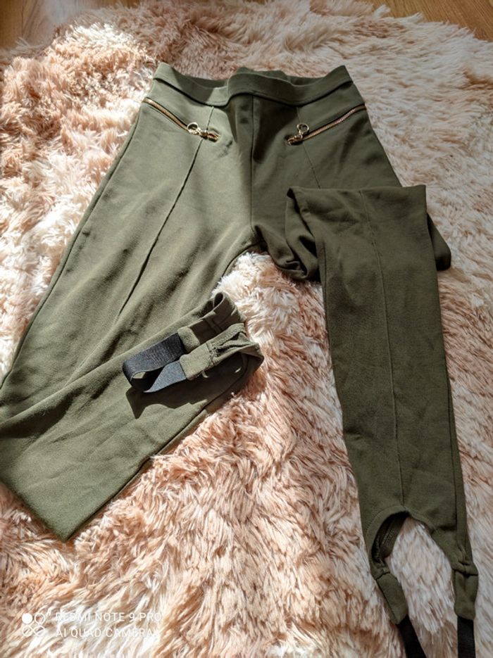 Pantalon skinny kaki