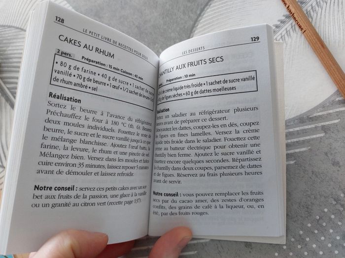 Le petit livre de recette pour deux - photo numéro 4