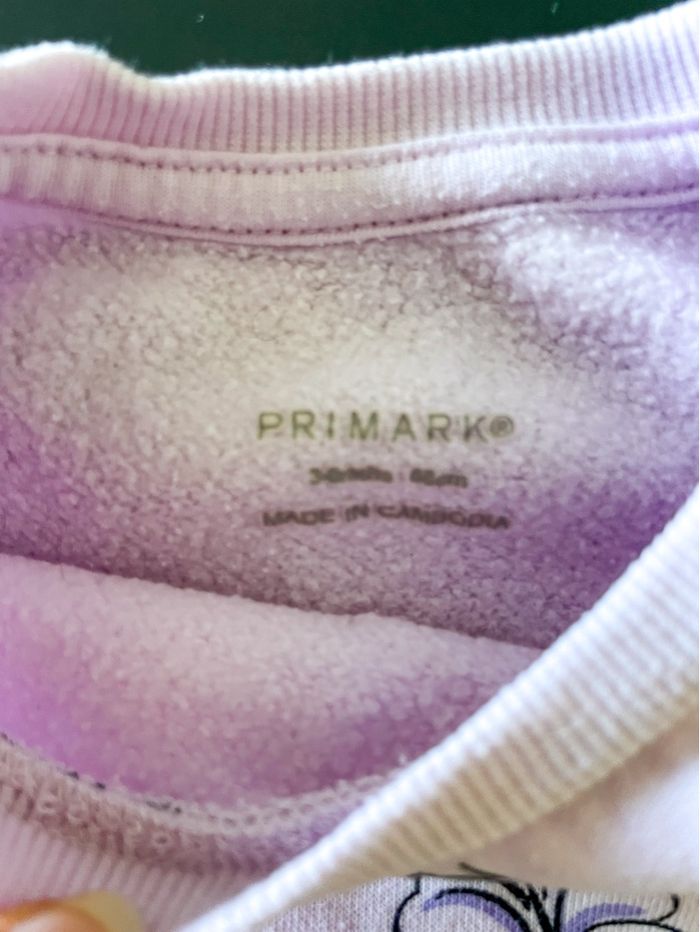 Ensemble Primark sweet et jogging papillons bébé fille taille 3-6 mois - photo numéro 4