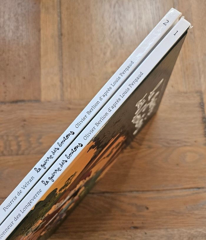 Lot de 2 bandes dessinées la guerre des boutons - photo numéro 4