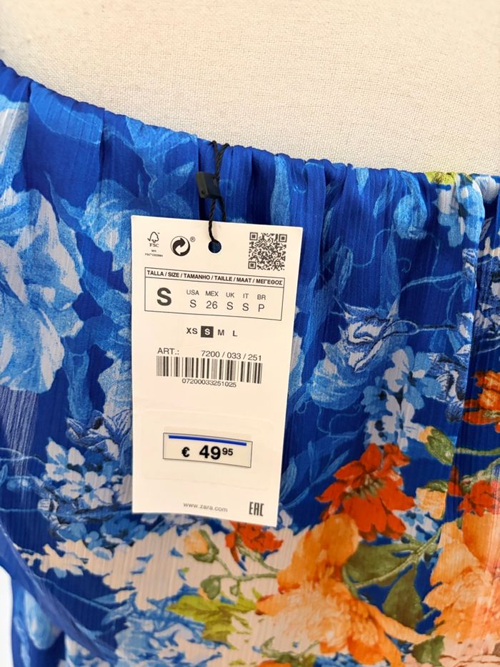 Robe d’été neuve Zara taille S - photo numéro 4