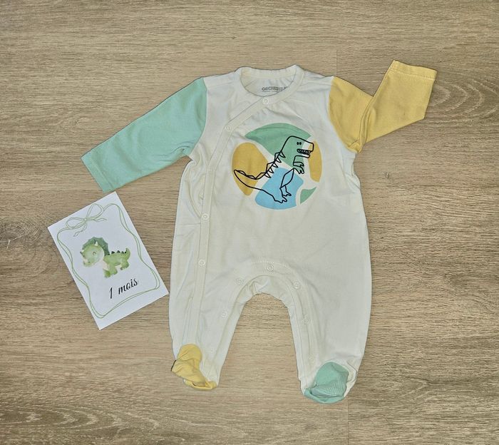 Lot de pyjamas garçon 1 mois - photo numéro 2