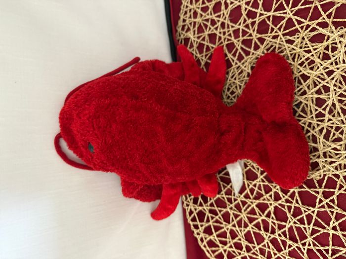 Peluche Homard Mary Meyer en tongs, douce et confortable - photo numéro 5