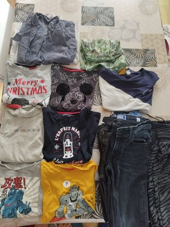 Lot vêtement garçon 10 ans