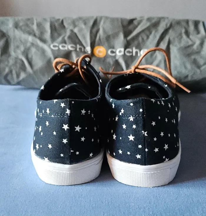 Tennis cache cache marine étoiles - photo numéro 3