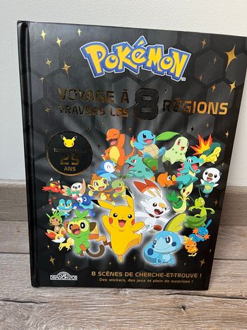 Livre Pokémon sans stickers