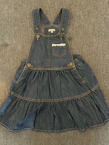 Robe en jean grain de blé