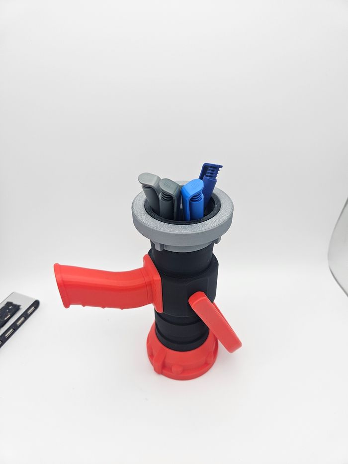 Pot a crayon Lance pompier - photo numéro 5