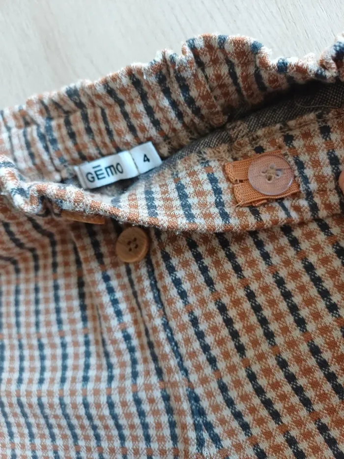 Short gémo carreaux - photo numéro 3