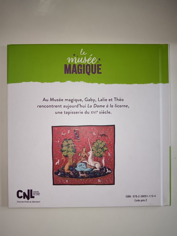 Livre Mac Donald's - La Dame à la licorne - photo numéro 2