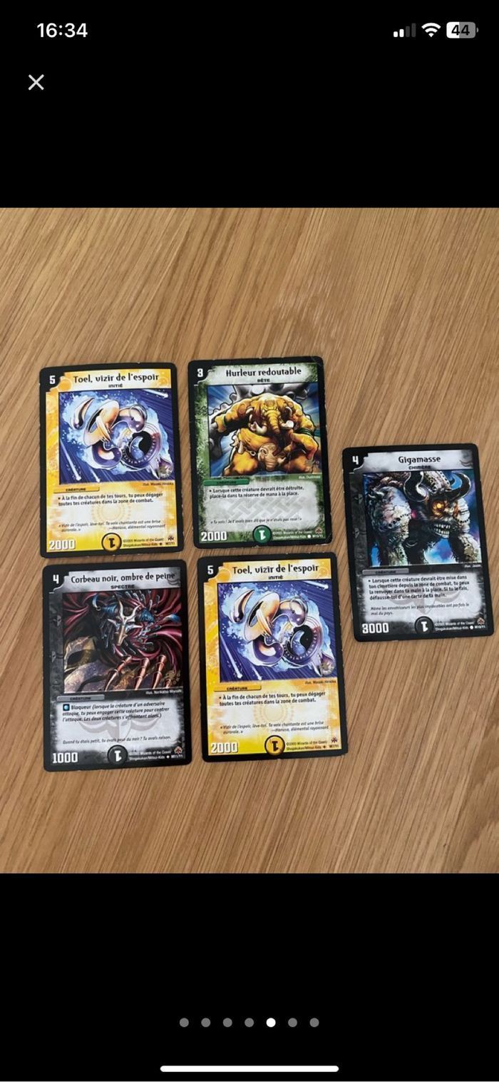 Duel Masters distributeur de cartes + 5 cartes - photo numéro 4