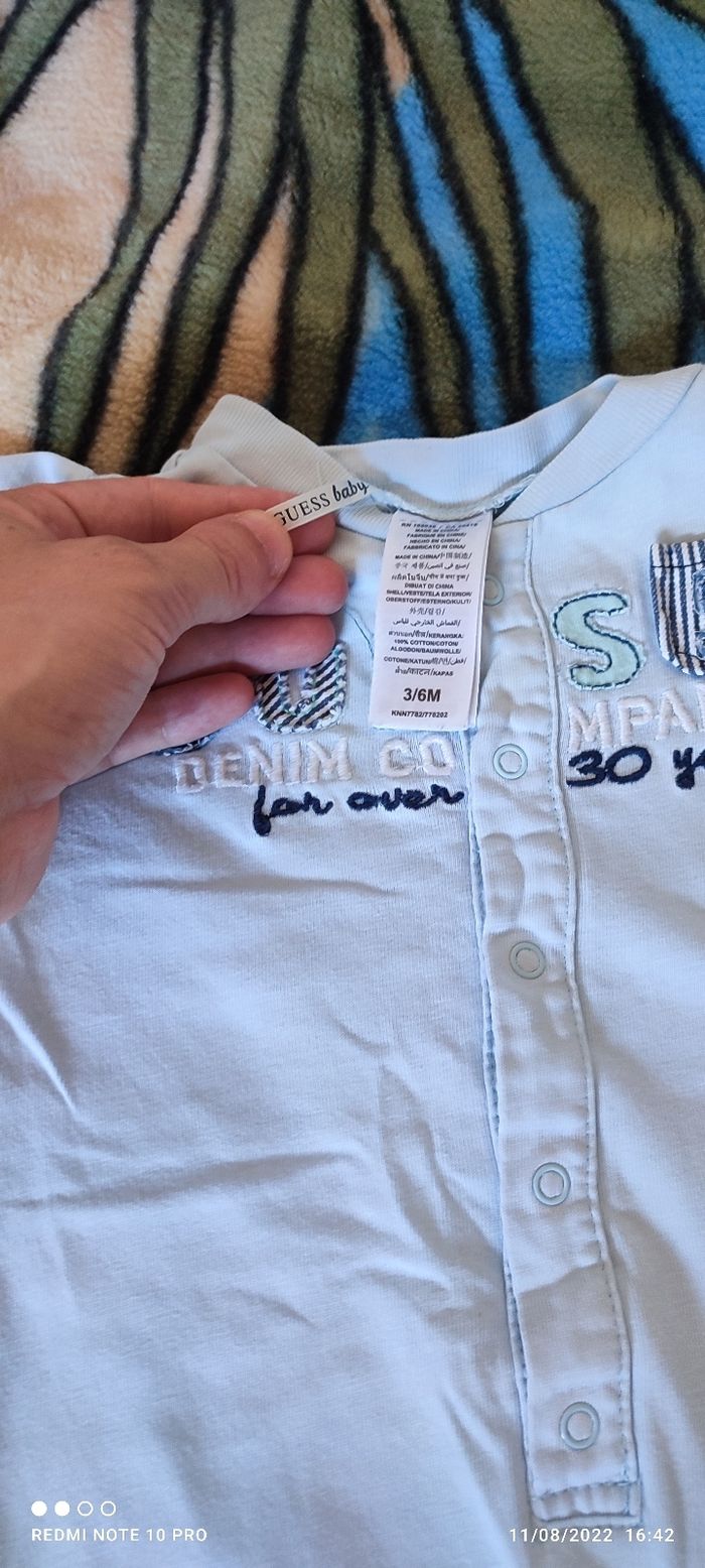 combinaison manches courtes guess - photo numéro 2