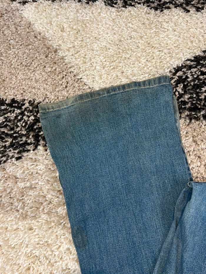 Jean Levis évasé pattes d’éléphant At Waist Bootcut bleu taille 12 / L - photo numéro 3