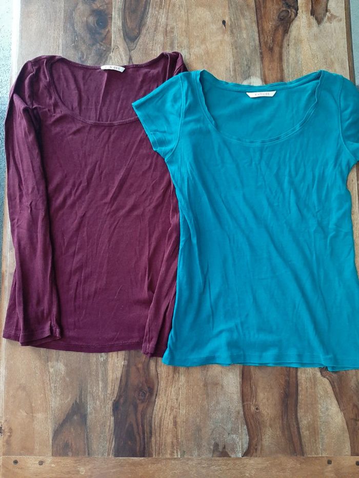 Lot de t-shirts femme taille 38