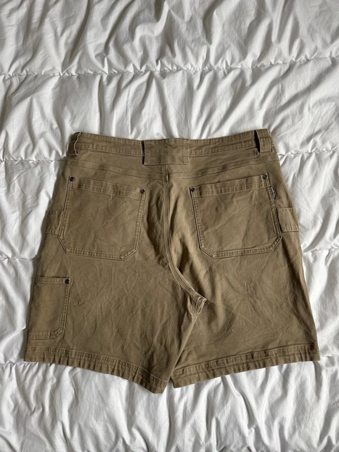 Short beige femme Duluth Trading Co – Flex Fire Hose – taille 38 - photo numéro 6