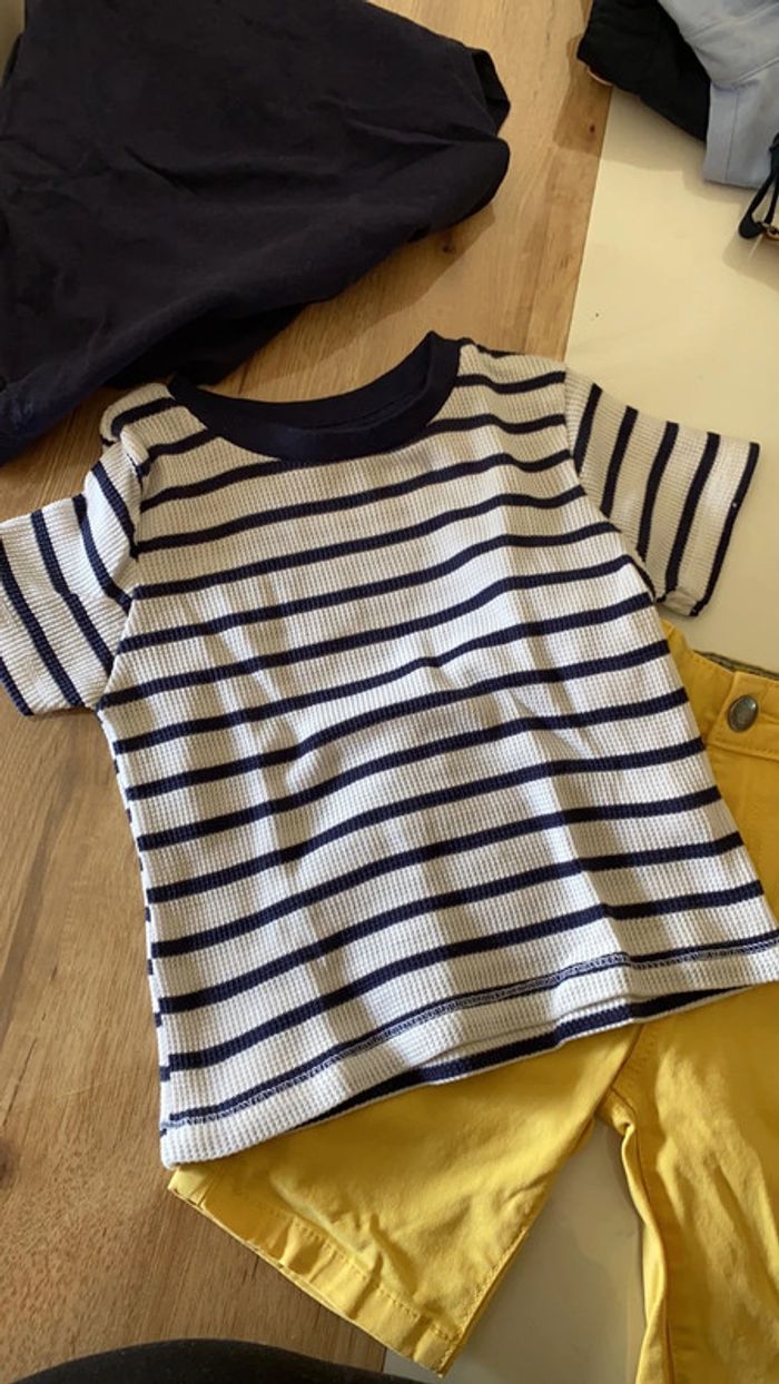 Ensemble bermuda t-shirt primark 18/24mois - photo numéro 6