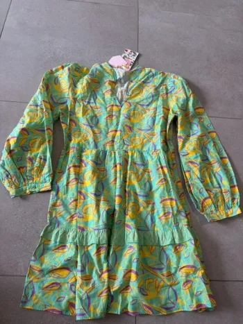 Robe Sugar coral Briton court The meadows Gia, taille L, neuf avec étiquette 90cm longueur