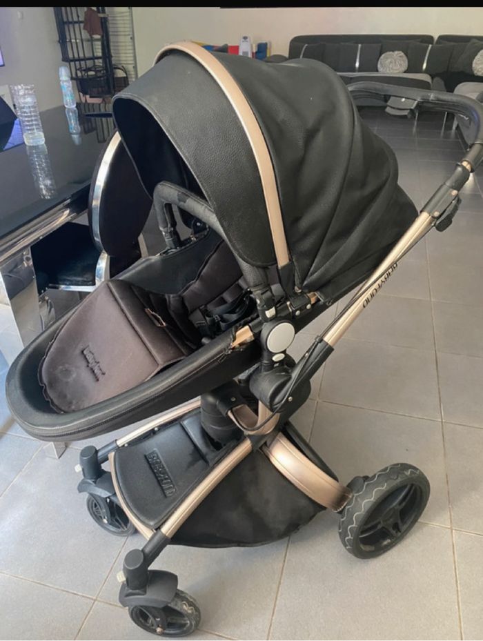 Poussette babyfond semili cuir